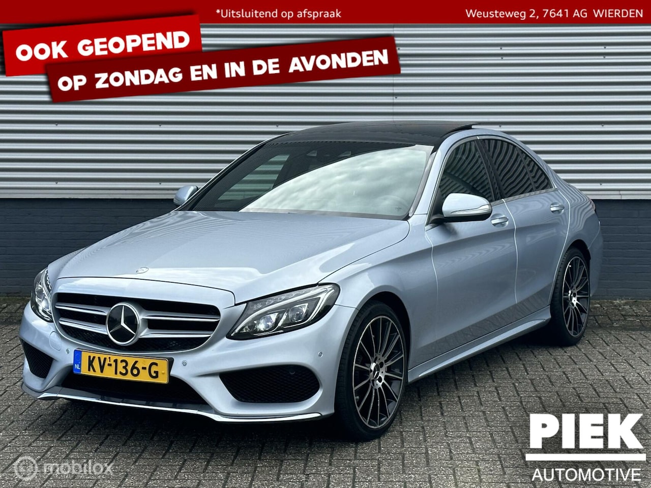 Mercedes-Benz C-klasse - 220 CDI Prestige AMG-Pakket, Luchtvering - AutoWereld.nl