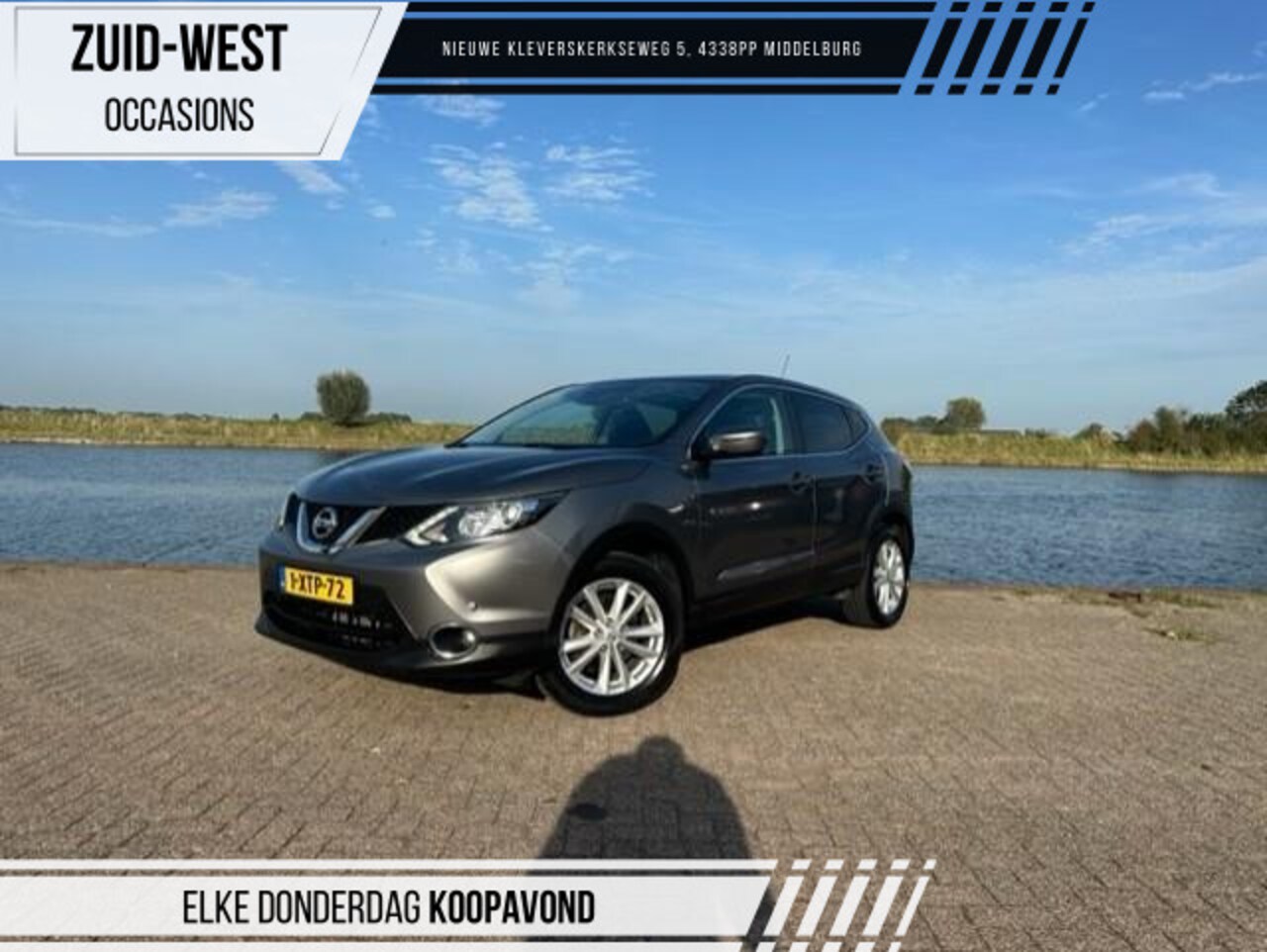 Nissan Qashqai - 1.2 Connect Edition Automaat Pano Camera Clima Cruise - AutoWereld.nl