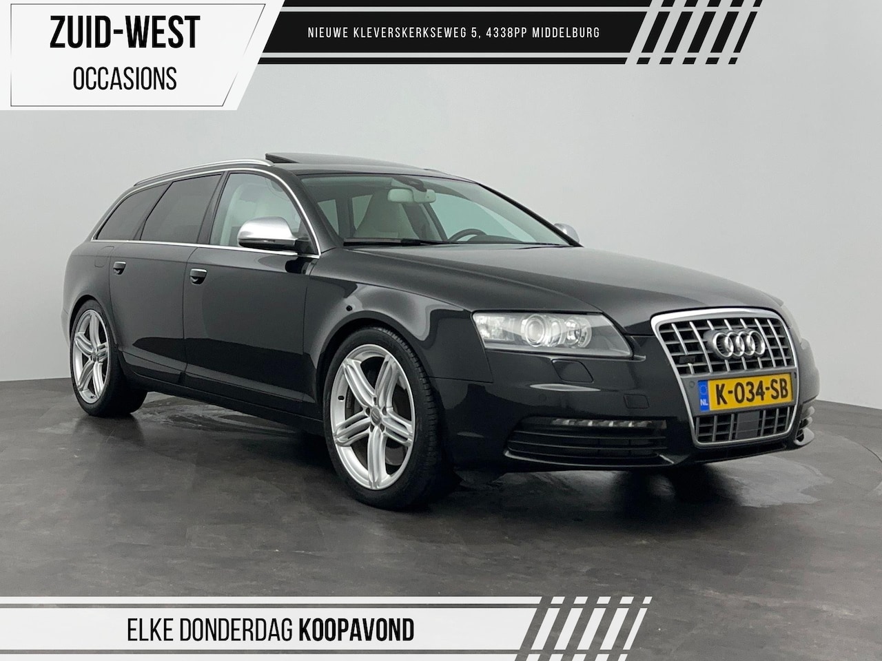 Audi S6 - Avant 5.2 V10 ACC Dakraam Lane Camera RS Stoelen - AutoWereld.nl