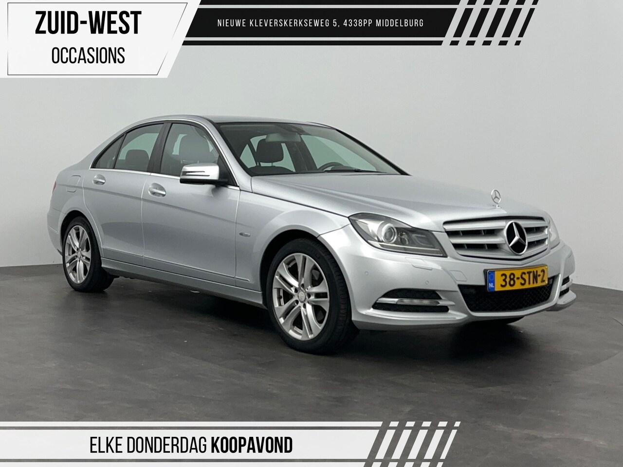 Mercedes-Benz C-klasse - 180 Business Class 125! Avantgarde Trekhaak Xenon Led PDC - AutoWereld.nl