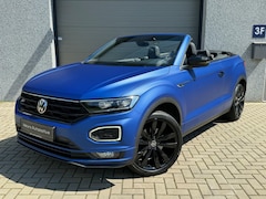 Volkswagen T-Roc Cabrio - 1.5 TSI R-line Ed. Blue Plus Zeldzaam Mat Blauw/19 inch Black velgen/Lederen interieur/ Bl