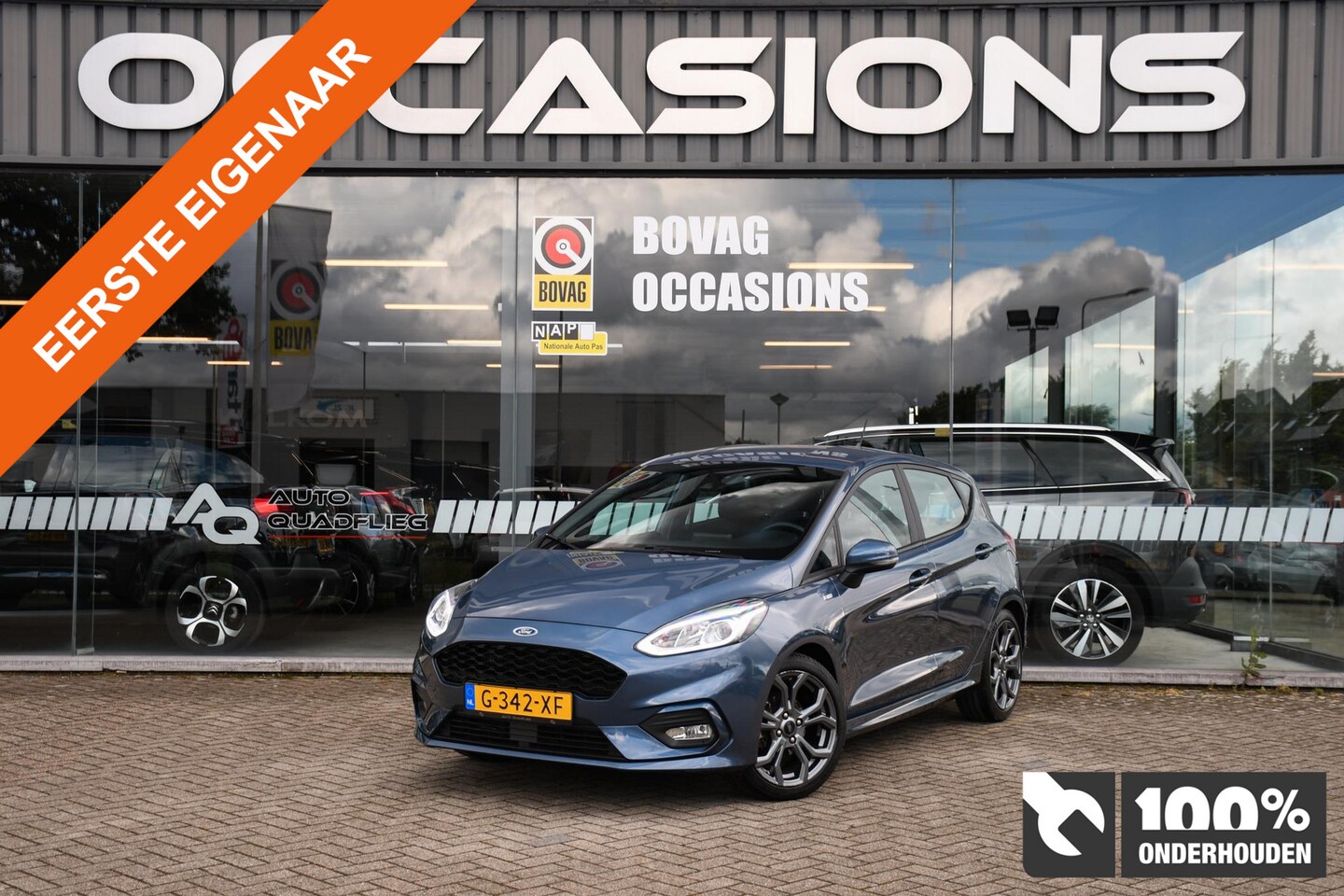 Ford Fiesta - 1.0 EcoBoost ST-Line 1 EIGENNAAR/ APPLE CARPLAY - AutoWereld.nl