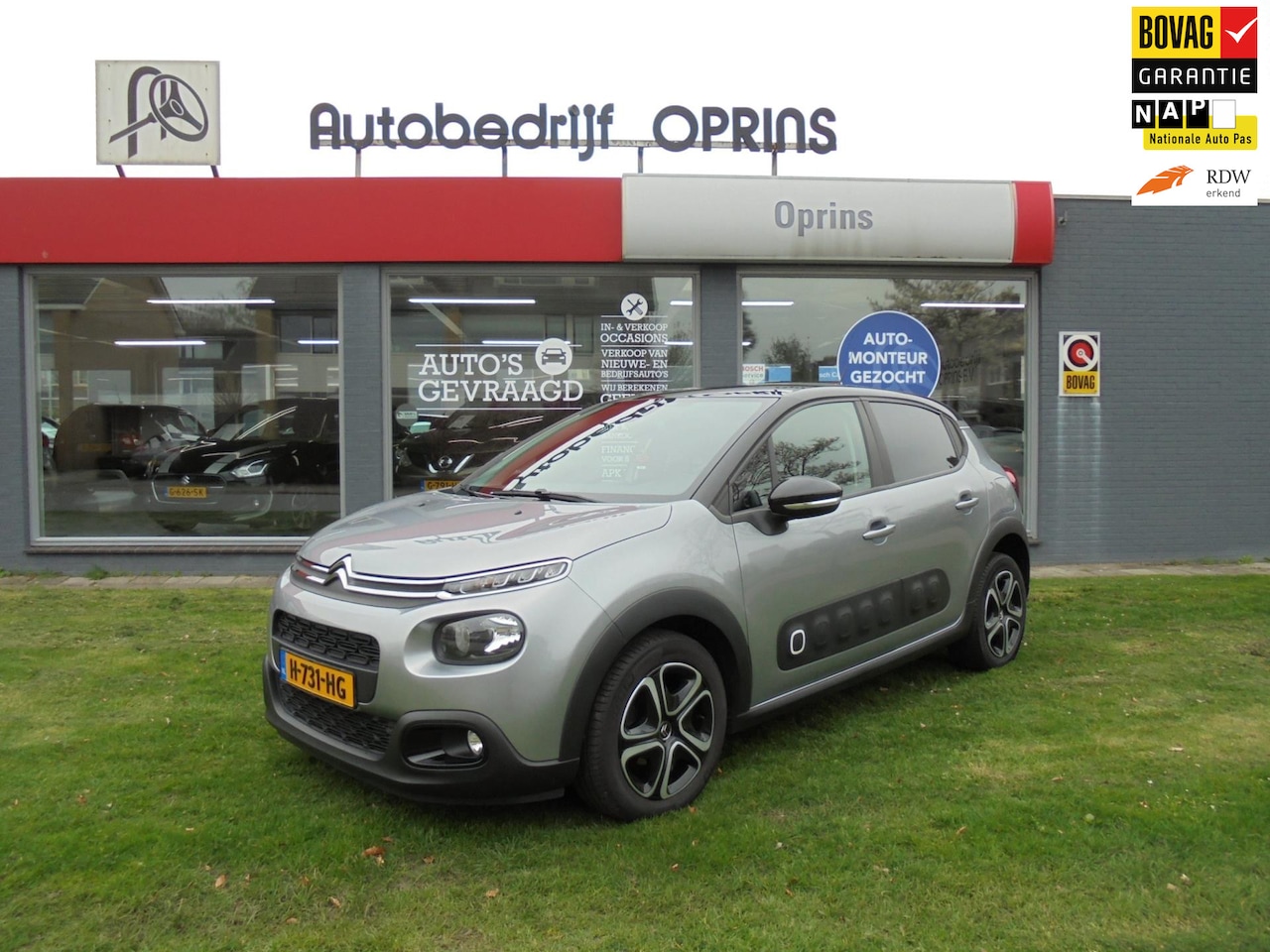 Citroën C3 - 1.2 PureTech S&S Feel Edition 5drs, AIRCO, Navigatie, NL-Auto - AutoWereld.nl