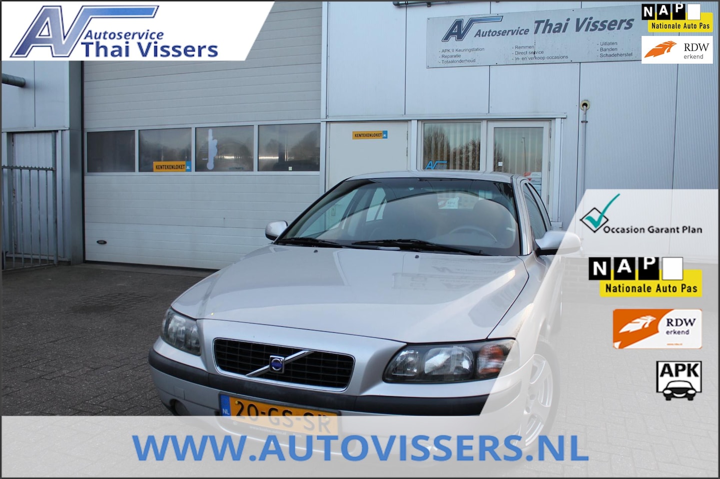 Volvo S60 - 2.4 Edition Clima LMV Leder Elektr pak Apk 7-3-25 - AutoWereld.nl