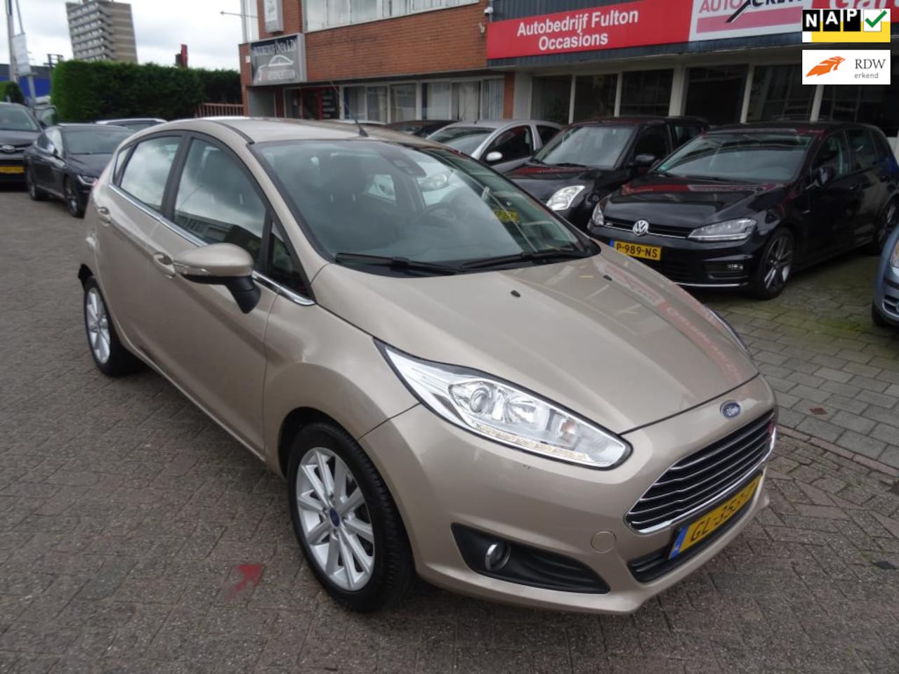 Ford Fiesta - 1.0 EcoBoost Titanium/Navi/PDC/Cruise/LMV/101pk - AutoWereld.nl