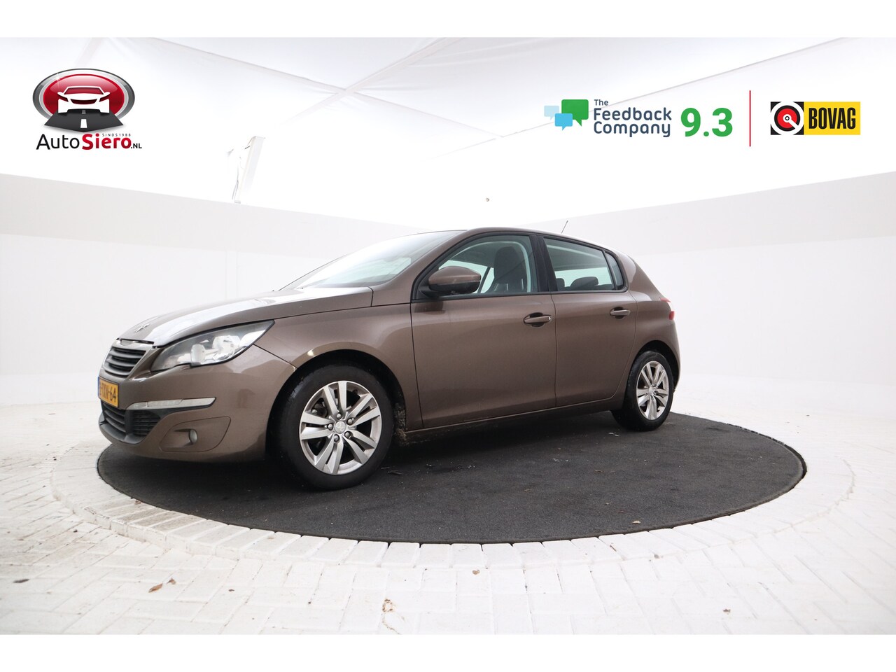 Peugeot 308 - 1.2 VTi Active 5 Deurs hb, Navigatie, Cruise, Lmv, - AutoWereld.nl