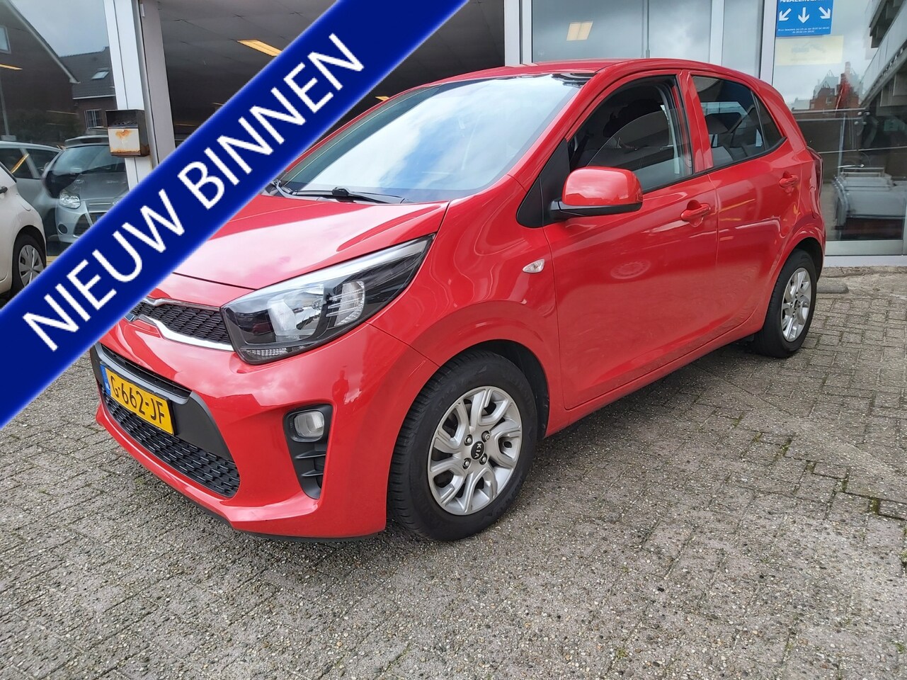 Kia Picanto - 1.0 MPi DynamicLine airco navi/camera 62.000km - AutoWereld.nl