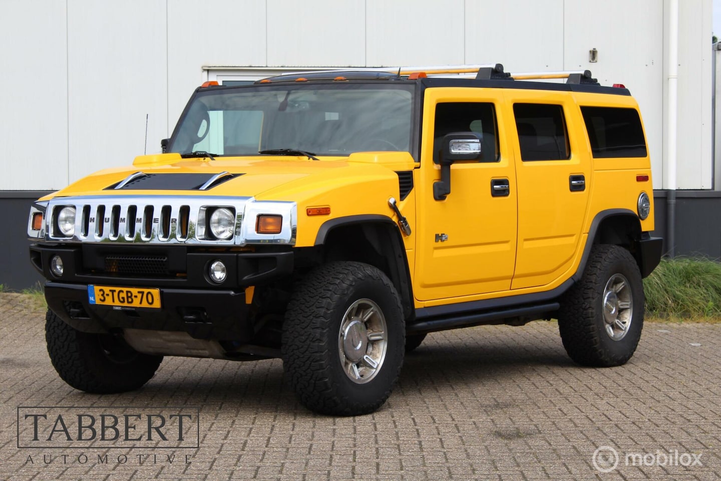 Hummer H2 - 6.0 V8 Origineel Geel - AutoWereld.nl