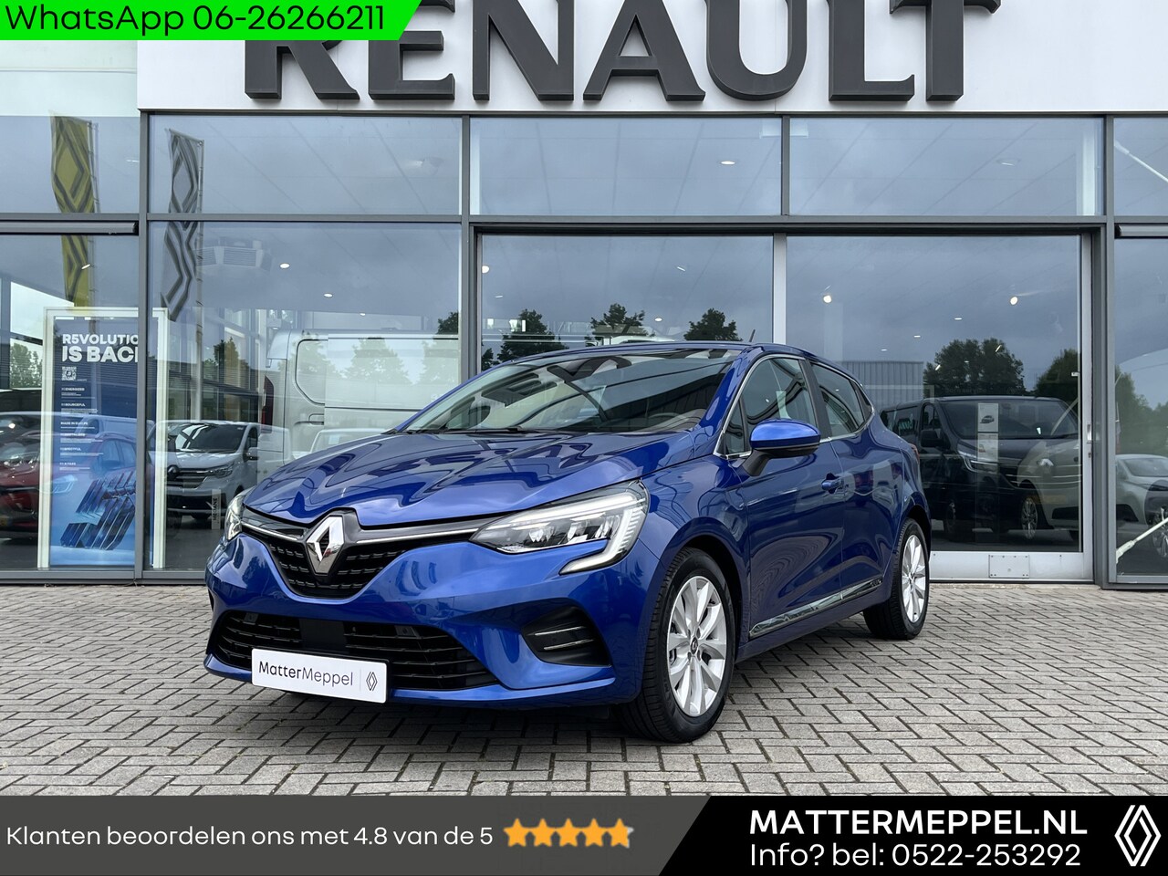 Renault Clio - TCe 100 Intens | Camera | Parkeersensoren V+A | Navigatie | Apple Carplay / Android Auto | - AutoWereld.nl