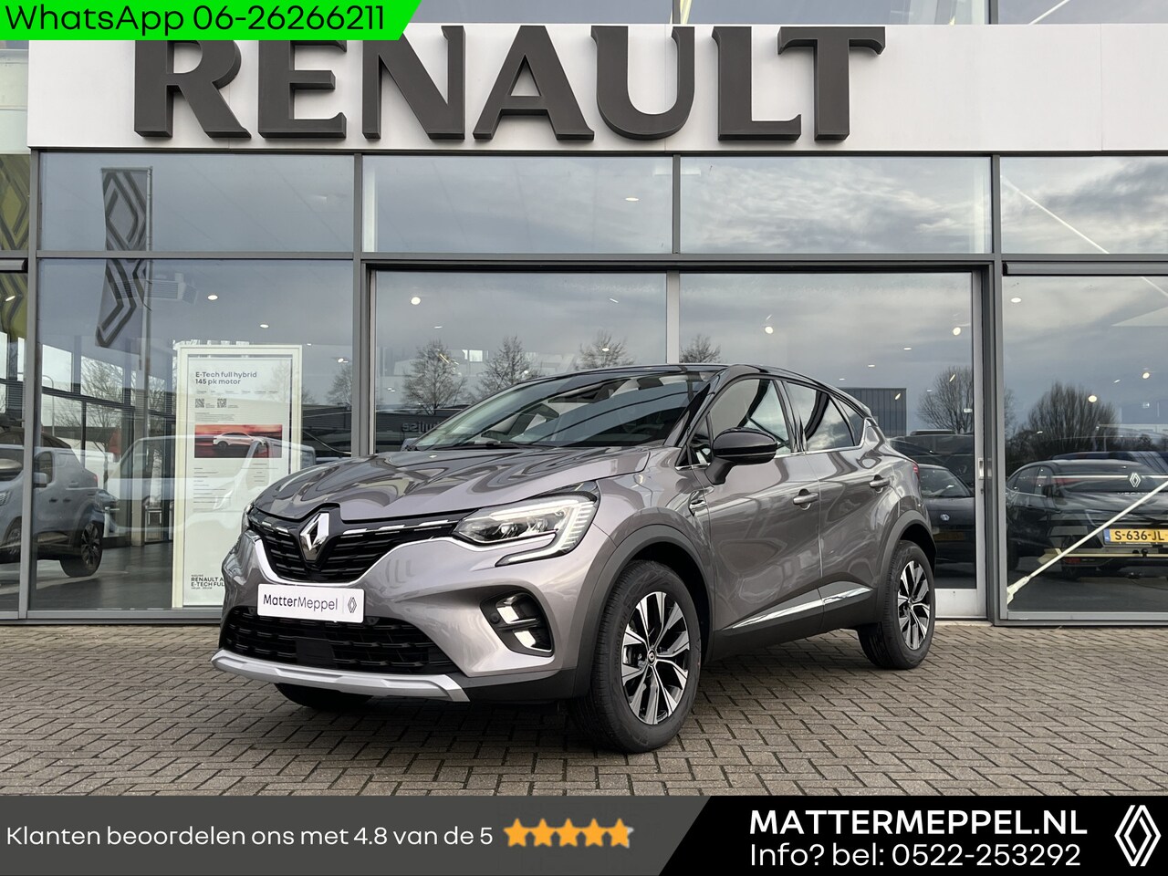 Renault Captur - TCe 90 Techno | Camera | Navigatie | Parkeersensoren | Keyless | Apple Carplay / Android A - AutoWereld.nl