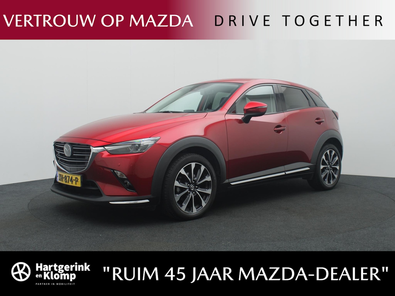 Mazda CX-3 - 2.0 SkyActiv-G GT-M Black Leather pack : dealer onderhouden - AutoWereld.nl