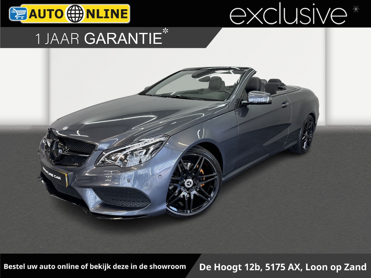 Mercedes-Benz E-klasse Cabrio - 250 Prestige Sport Edition✅AMG✅AMG STYLING✅FULL OPTION✅LEREN BEKLEDING✅1 jaar garantie - AutoWereld.nl