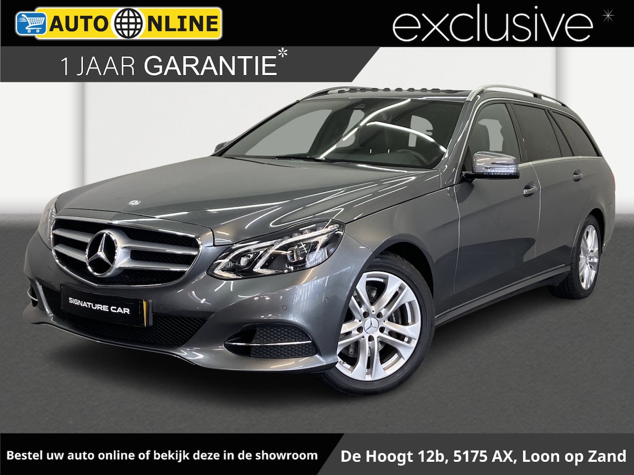 Mercedes-Benz E-klasse Estate - 200 Prestige Avantgarde✅Open Dak✅Trekhaak✅Cruise Control✅Stoelverwarming✅Leder Bekleding✅ - AutoWereld.nl