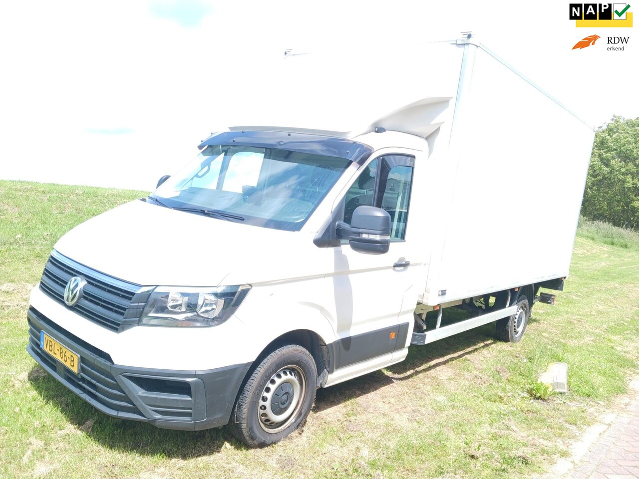 Volkswagen Crafter - 35 2.0 TDI L4H3 Cruise Control Airco Navi Camera Hydr. Laadklep - AutoWereld.nl