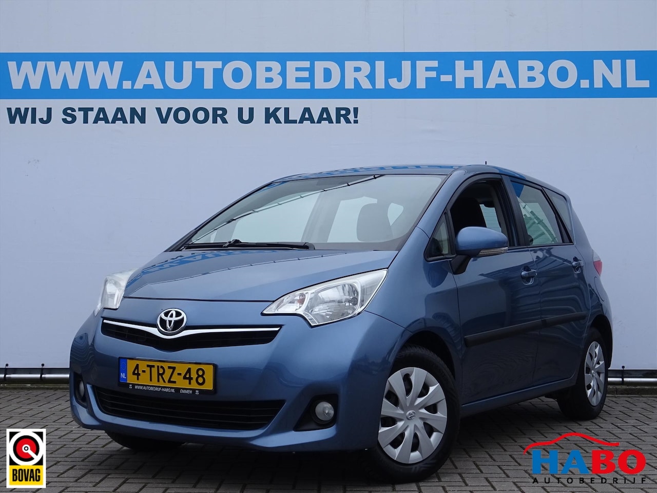 Toyota Verso S - 1.3 VVT-I ASPIRATION ECC/CRUISE/NAV/CAMERA/BLUETOOTH/HOGE.INSTAP - AutoWereld.nl