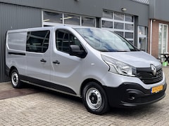 Renault Trafic - 1.6 dCi T29 L2H1 DC Marge Btw /Bpm vrij Airco Cruise controle Navigatie Dubbele cabine 1e