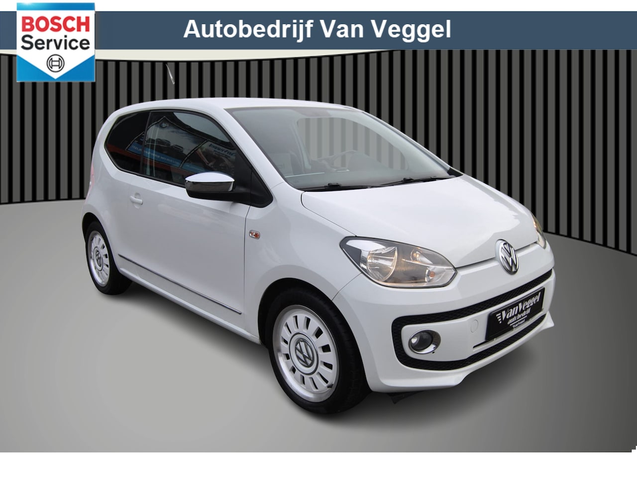 Volkswagen Up! - 1.0 White up! BlueMotion airco, navi, bluetooth - AutoWereld.nl