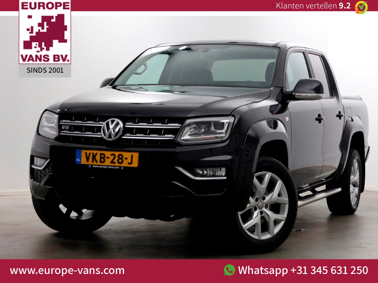 Volkswagen Amarok - 3.0 TDI V6 225pk E6 DSG-Automaat 4Motion 4x4 Highline LED/Camera 01-2017 - AutoWereld.nl