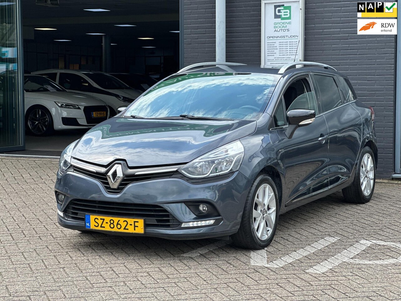 Renault Clio Estate - 0.9 TCe Limited/NAVI/AIRCO/CRUISCONTROL/PDC/NAP!! - AutoWereld.nl