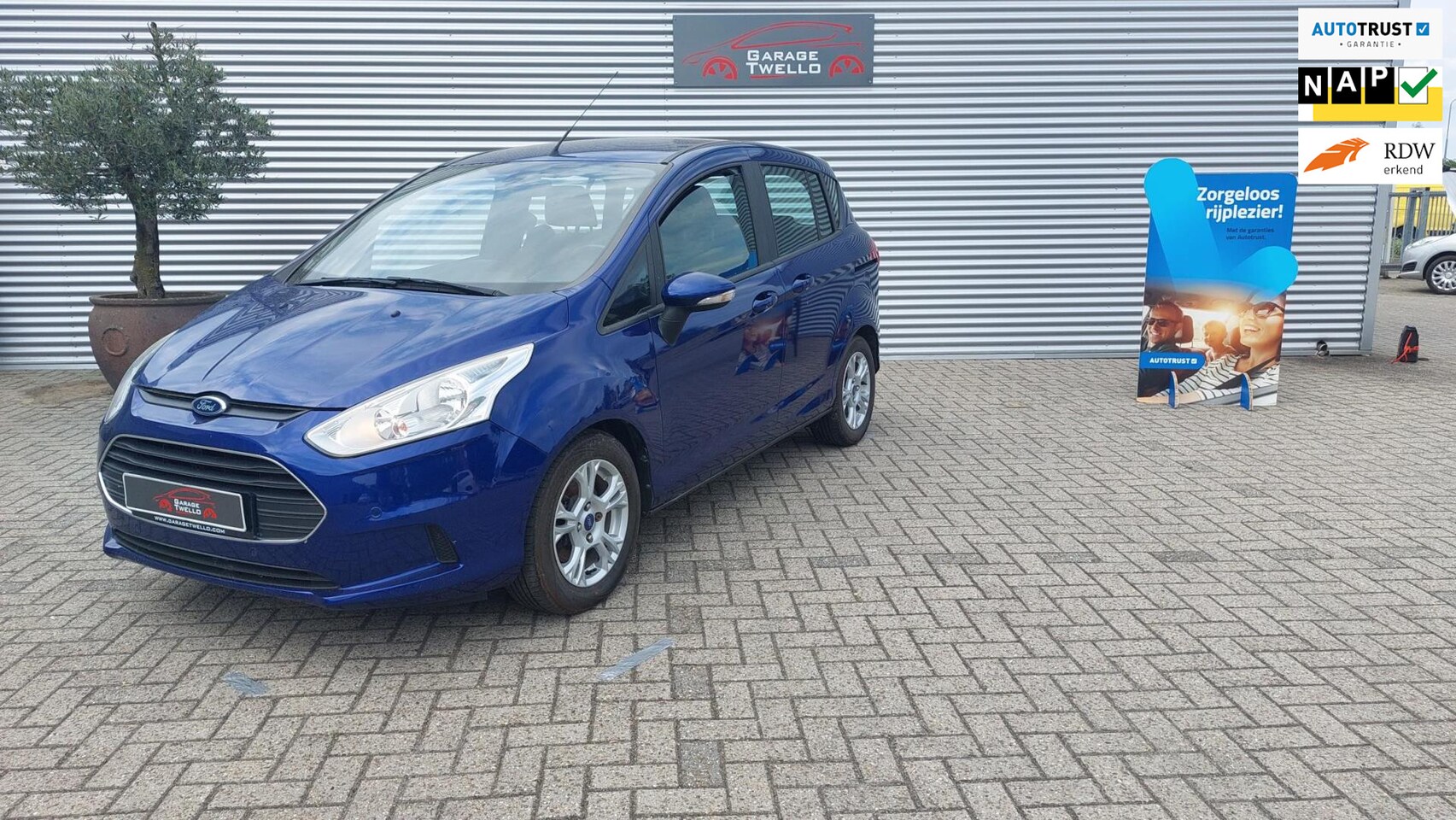 Ford B-Max - 1.0 EcoBoost Titanium 1.0 EcoBoost Titanium,deze ford zit full opties. - AutoWereld.nl