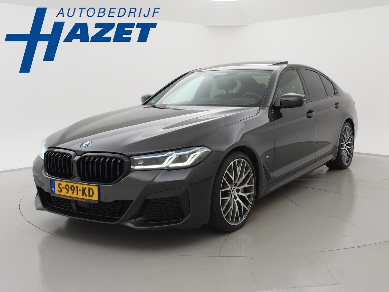 BMW 5-serie - 540i M-SPORT 3.0I 333 PK SEDAN + NAPPA LEDER / LASER LED / HEAD-UP / SCHUIFDAK - AutoWereld.nl