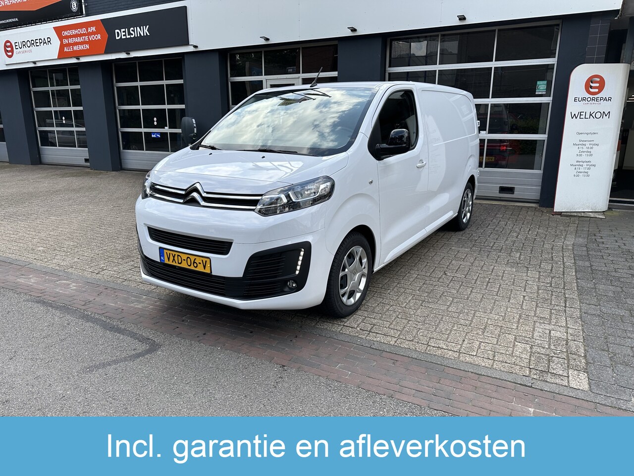 Citroën Jumpy - 2.0 BlueHDI 145 pk L2 All-in prijs Navi/Parkeer sens/Airco/2300kg trekgewicht - AutoWereld.nl