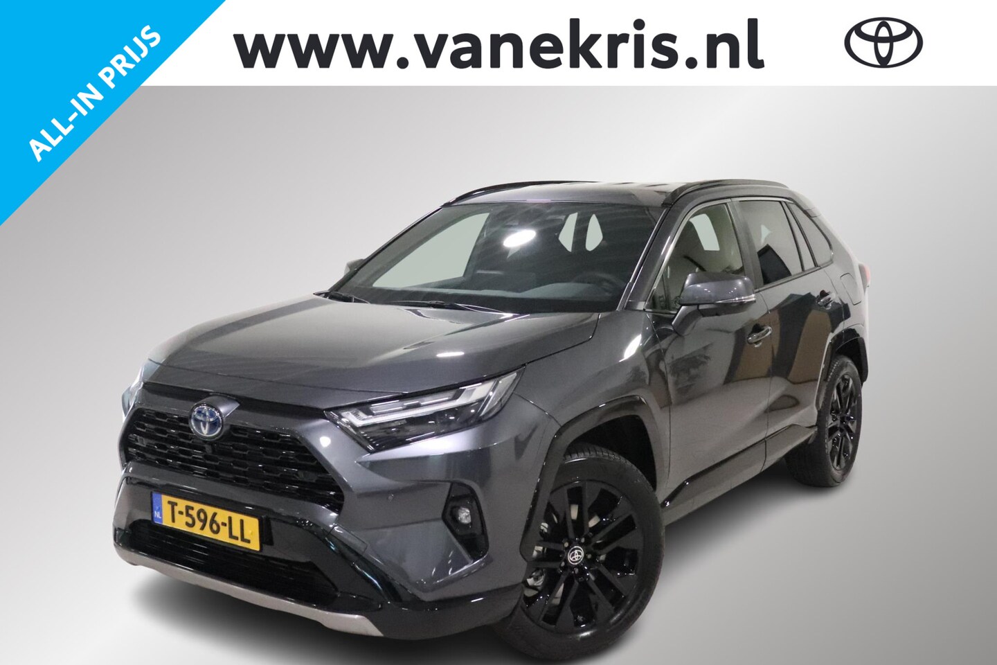 Toyota RAV4 - 2.5 Hybrid AWD Style 2.5 Hybrid AWD Style, Innovation Pack, BSM, Sensoren, Apple Carplay/Android Auto, 360 grad - AutoWereld.nl