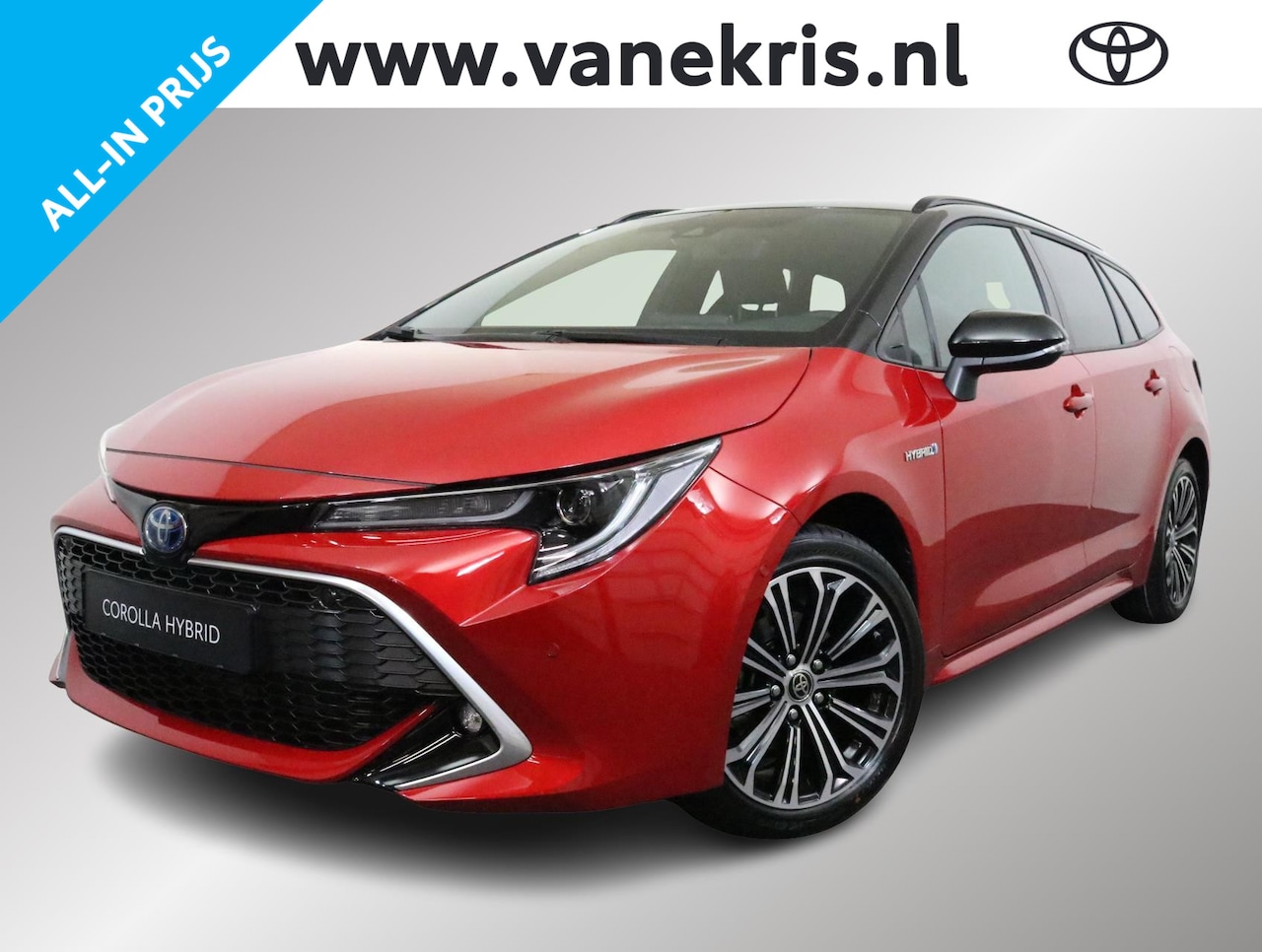 Toyota Corolla Touring Sports - 1.8 Hybrid Executive 1.8 Hybrid Executive, Bi-Tone, Head Up Display | Blind Spot | Sportstoelen | Apple Carplay - AutoWereld.nl