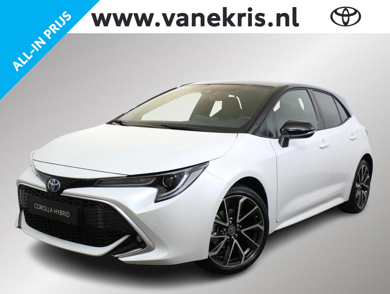 Toyota Corolla - 1.8 Hybrid Executive 1.8 Hybrid Executive, Bitone, Head Up, NAVI, Apple carplay, Android auto, Snel leverbaar. - AutoWereld.nl