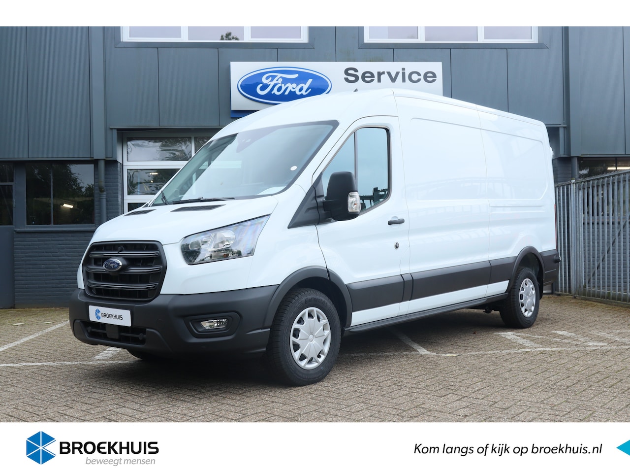 Ford Transit - 350 2.0 TDCI L3H2 Trend Automaat | Direct Leverbaar! | Navi | Trekhaak | Cruise | Stoelver - AutoWereld.nl