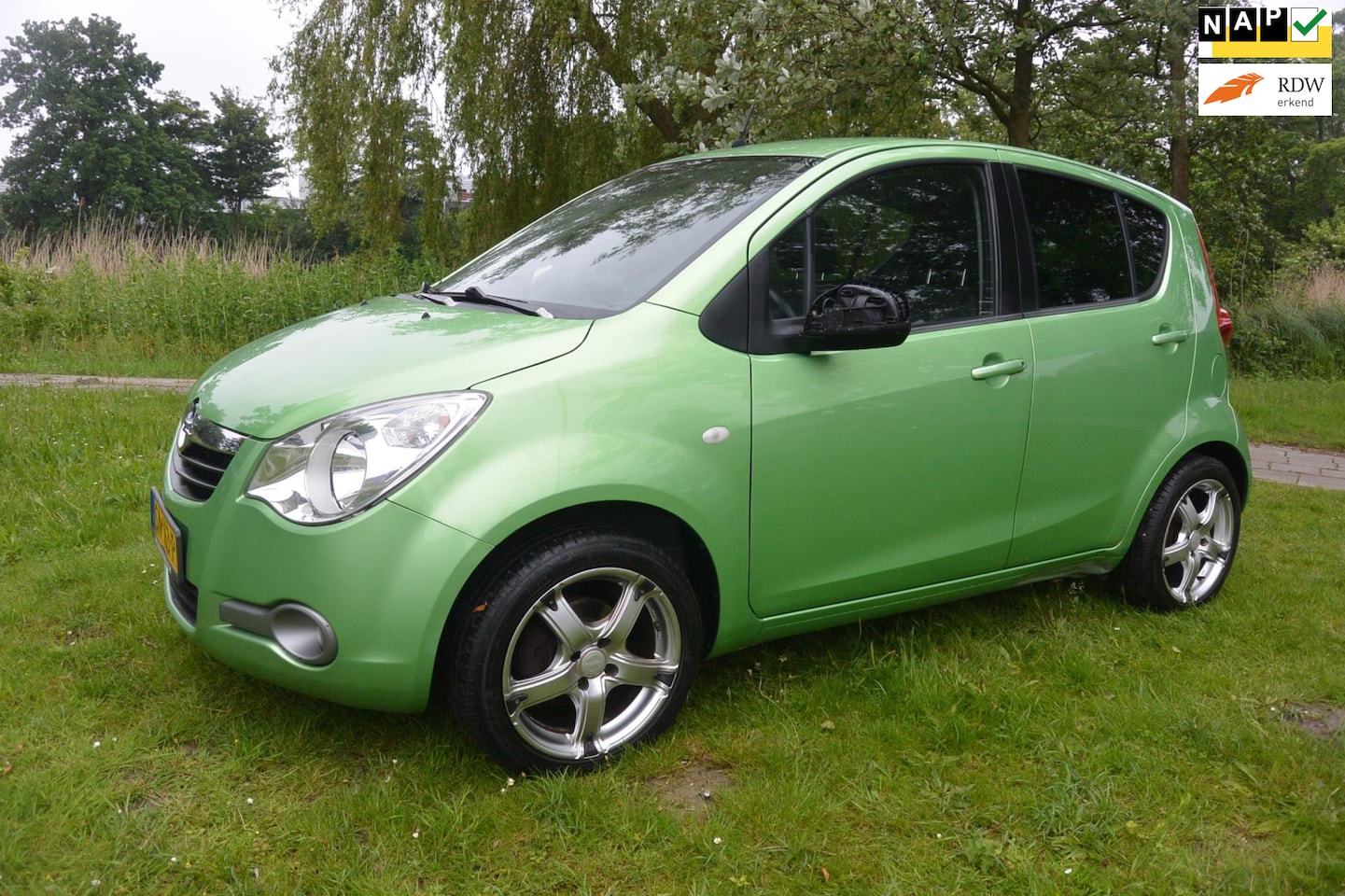 Opel Agila - 1.2 Enjoy*hoogzitter*airco*apk bij aflevering - AutoWereld.nl