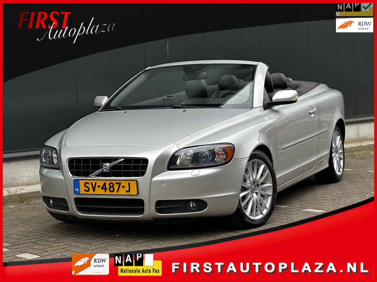 Volvo C70 Convertible - 2.4 Summum AUTOMAAT LEDER/CRUISE/MEMORY/STOELVERW./AIRCO | NETTE AUTO ! - AutoWereld.nl