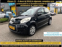 Citroën C1 - 1.0-12V Ambiance, 1E EIGENAAR, KLEUR ZWART, WIJ WERKEN UITSLUITENS OP TEL. AFSPRAAK, ELKE