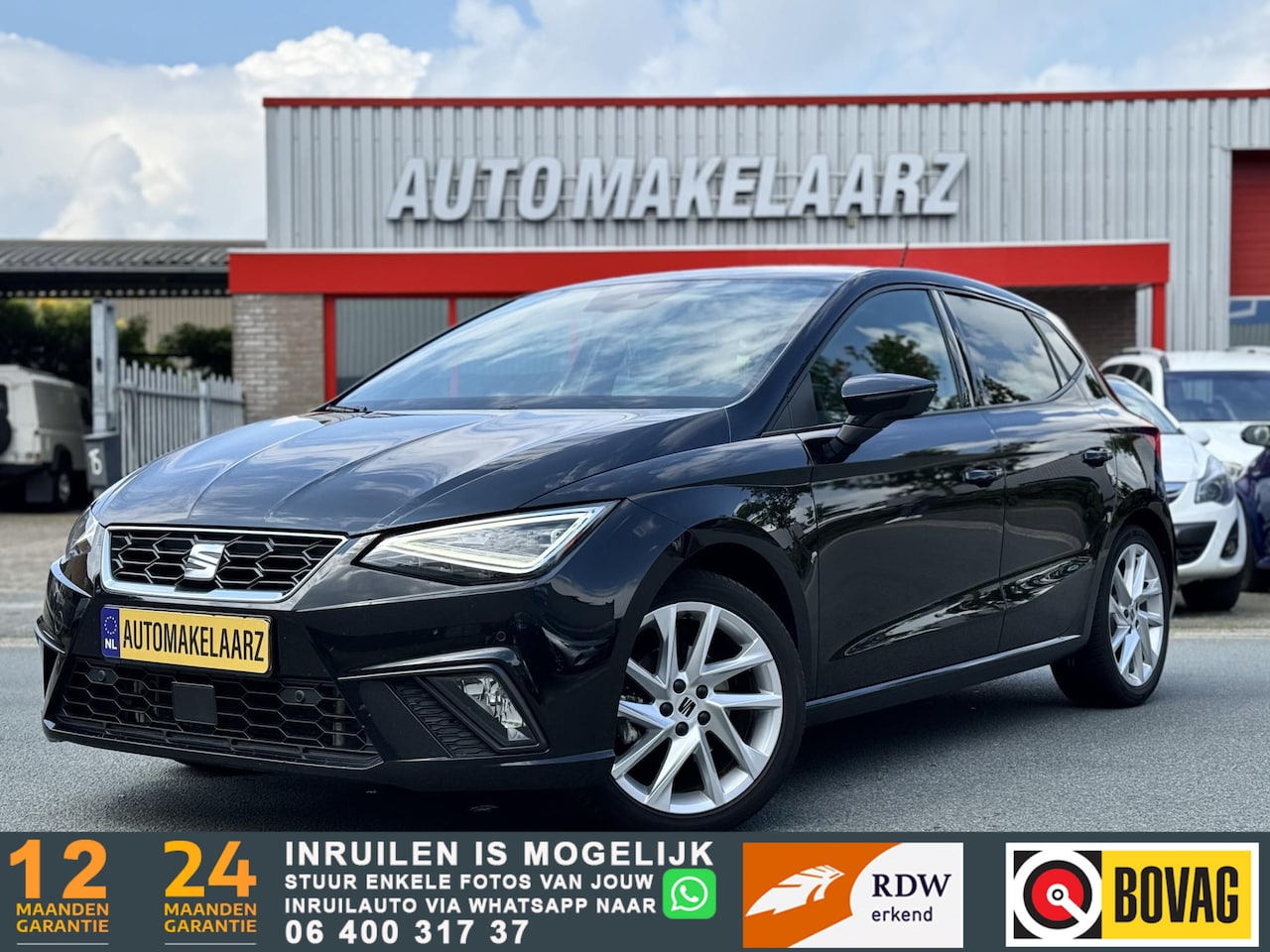 Seat Ibiza - 1.0 EcoTSI FR ACC MODEL 2022 CARPLAY LANE ASSIST - AutoWereld.nl