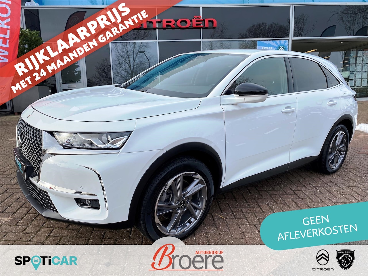 DS 7 Crossback - 1.6 E-TENSE 225pk Automaat Business Hybrid |camera, parkeersensoren voor en achter, dab, 1 - AutoWereld.nl