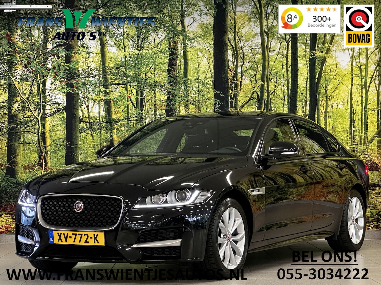 Jaguar XF - 2.0 Prestige | Cruise Control | Achteruitrijcamera | Stoelverwarming | Parkeersensoren | E - AutoWereld.nl