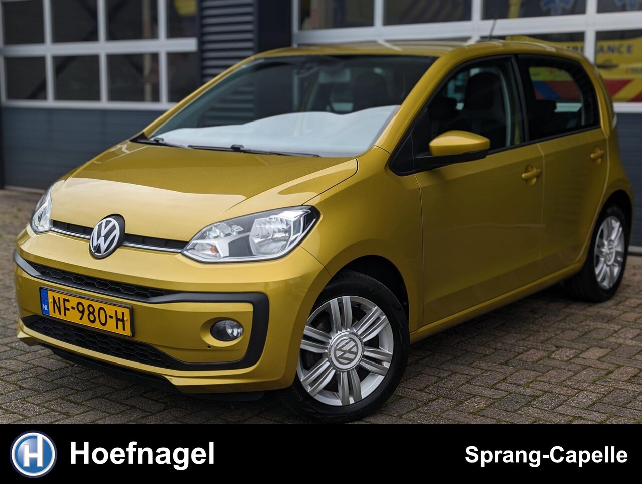 Volkswagen Up! - 1.0 BMT high Up! AUTOMAAT|Cruise|Stoelverw. - AutoWereld.nl