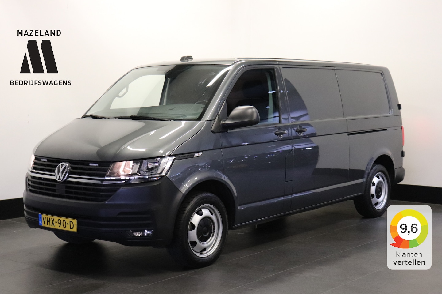 Volkswagen Transporter - 2.0 TDI 200PK Automaat L2 EURO 6 - 2x Schuifdeur - Airco - Navi - Cruise - € 26.900,- Ex. - AutoWereld.nl