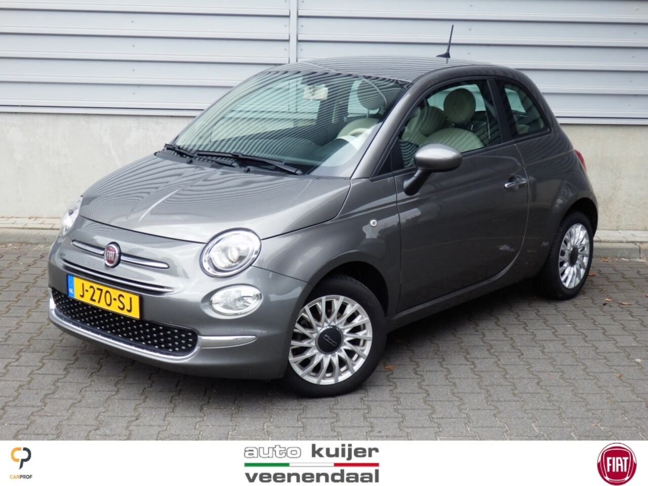 Fiat 500 - Hybride | Lounge | Apple Carplay/Android | Cruise ctrl | - AutoWereld.nl