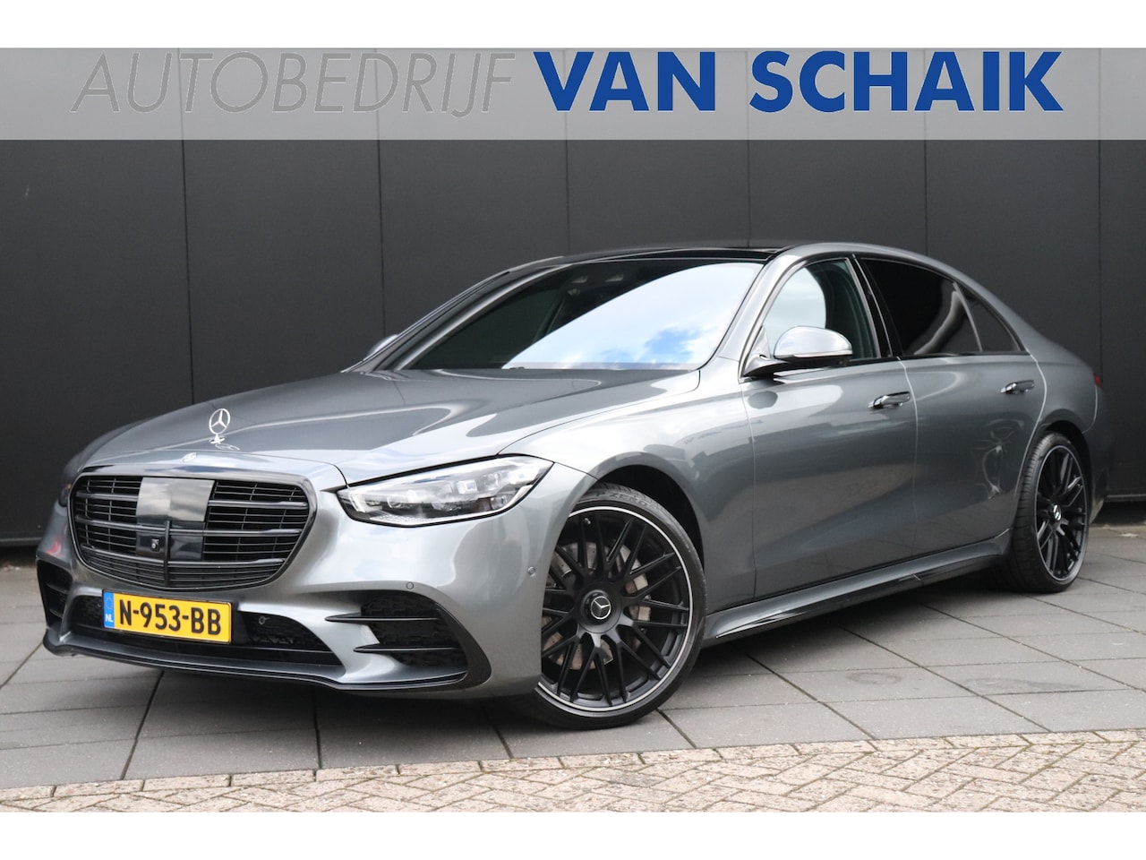 Mercedes-Benz S-klasse - 400d 4MATIC Lang AMG Line | BURMESTER | MEMORY | STOELVERWARMING/VERKOELING | MASSAGE | PA - AutoWereld.nl