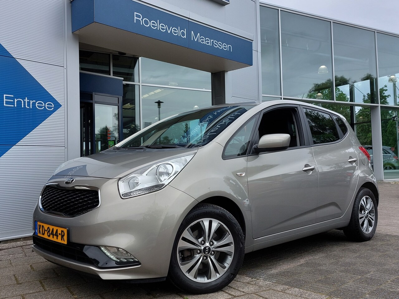 Kia Venga - 1.4 CVVT 90pk DynamicPLusLine | Origineel NL | Navi | Clima | Cruise | Pdc+Camera | Blueto - AutoWereld.nl