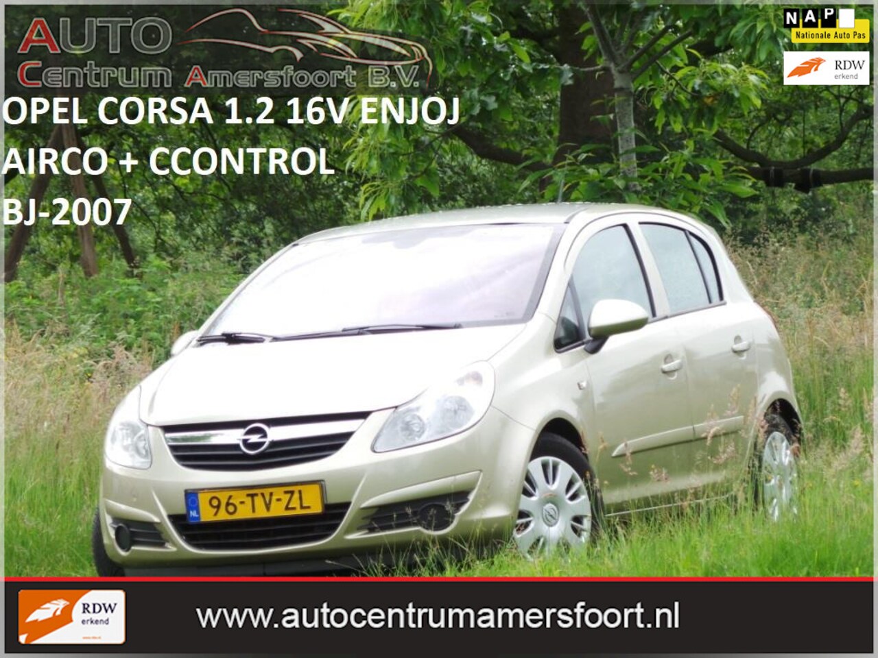 Opel Corsa - 1.2-16V Enjoy 1.2-16V Enjoy ( INRUIL MOGELIJK ) - AutoWereld.nl