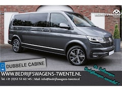 Volkswagen Transporter Caravelle - T6.1 2.0 TDI 204 PK DSG L2H1 A-KLEP FULL OPTIONS DUB/CAB ACC | LED | Leder | Side Assist |