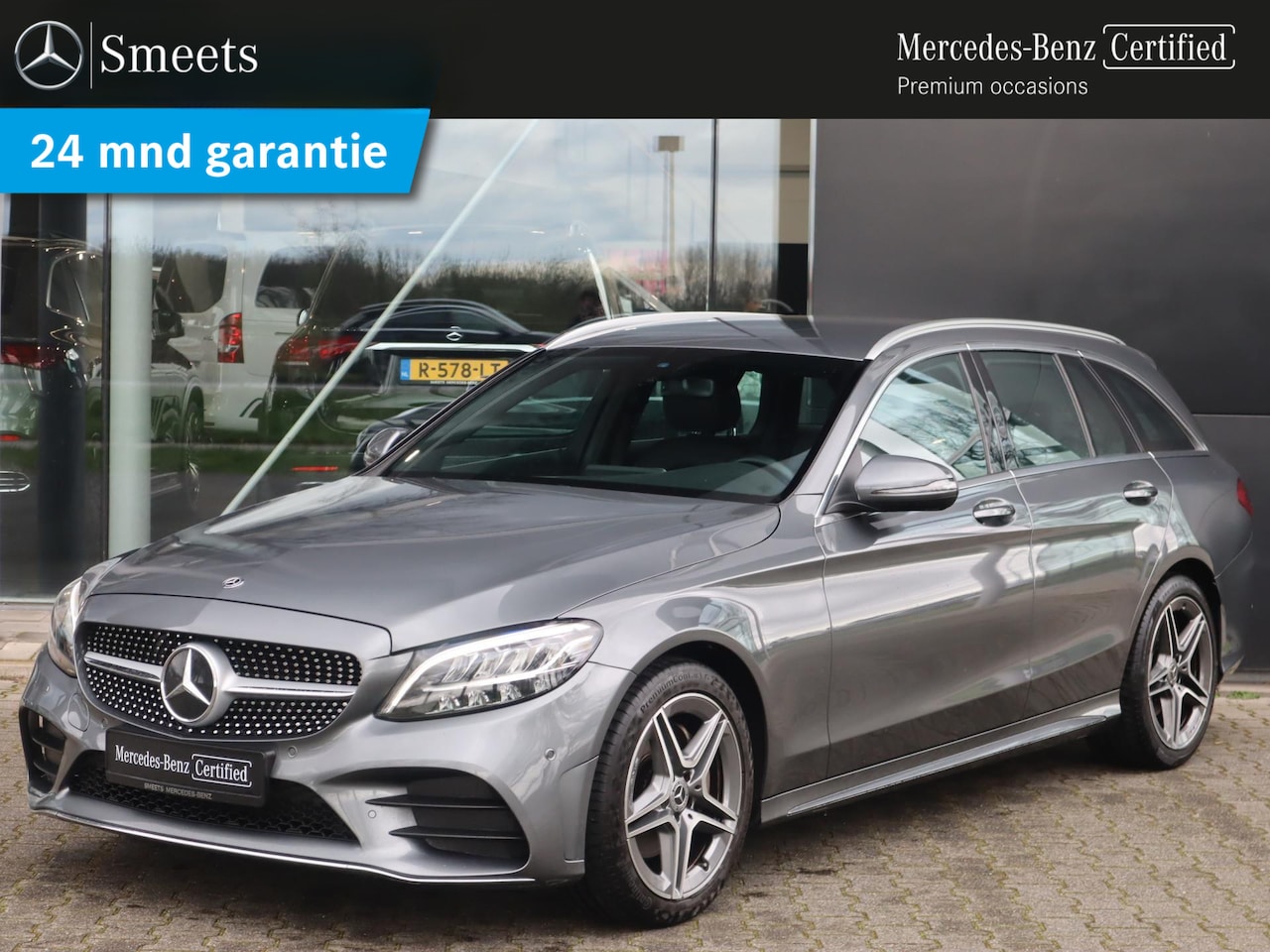 Mercedes-Benz C-klasse Estate - 160 Business Solution AMG Limited | Navigatie | Camera | Automaat | Trekhaak - AutoWereld.nl