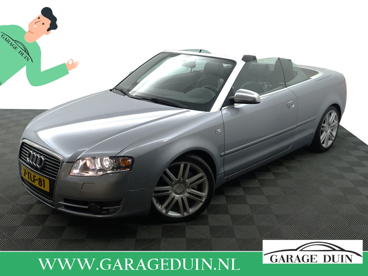 Audi A4 Cabriolet - 3.2 FSI S4 Pro Line Exclusive Aut- Carbon / BI Xenon / Stoelverwarming / Sport Interieur - AutoWereld.nl