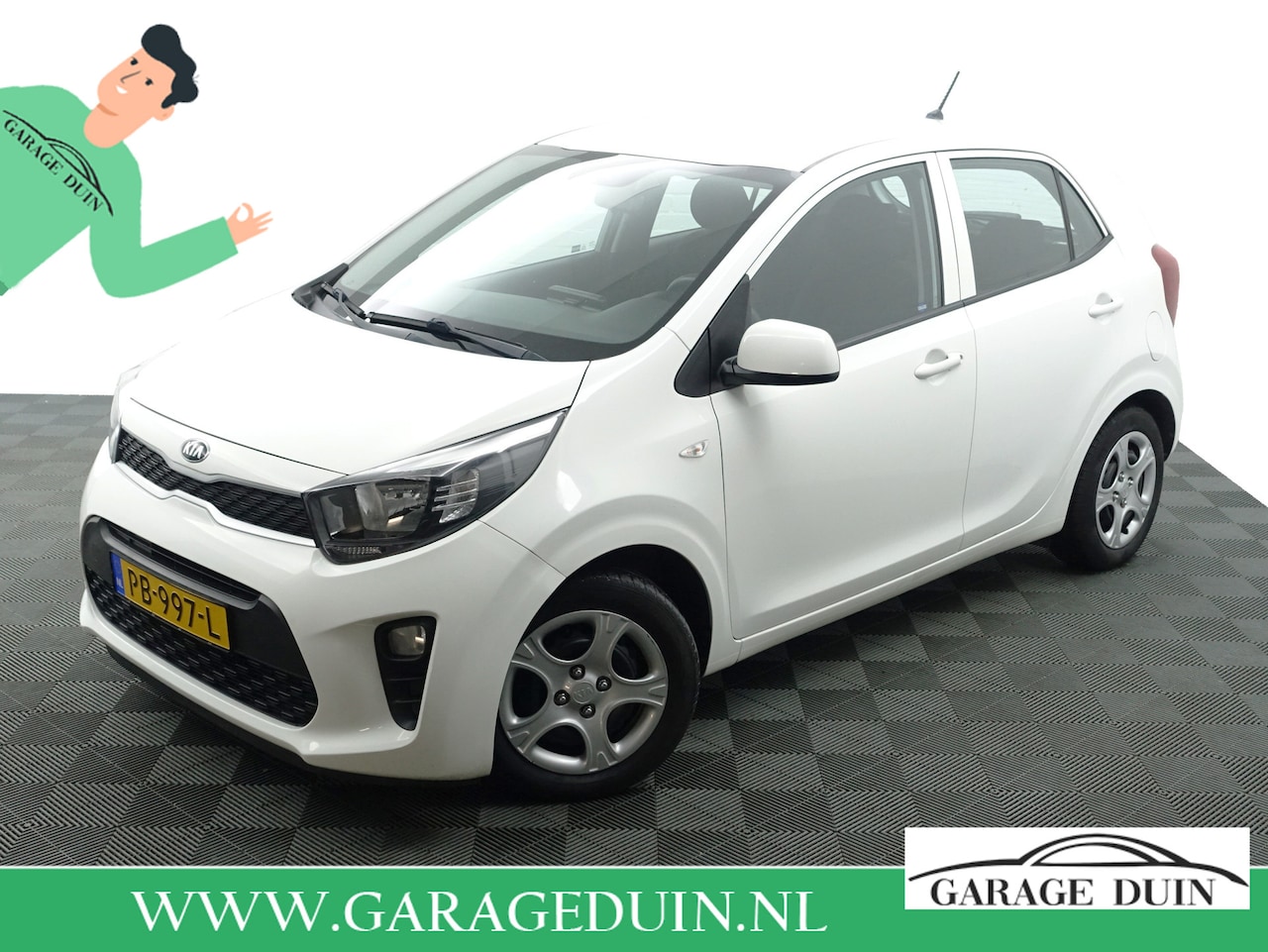 Kia Picanto - 1.0 CVVT EconomyPlusLine- Dealer Onderhouden / Clima / Comfort Interieur / Elek Pakket - AutoWereld.nl