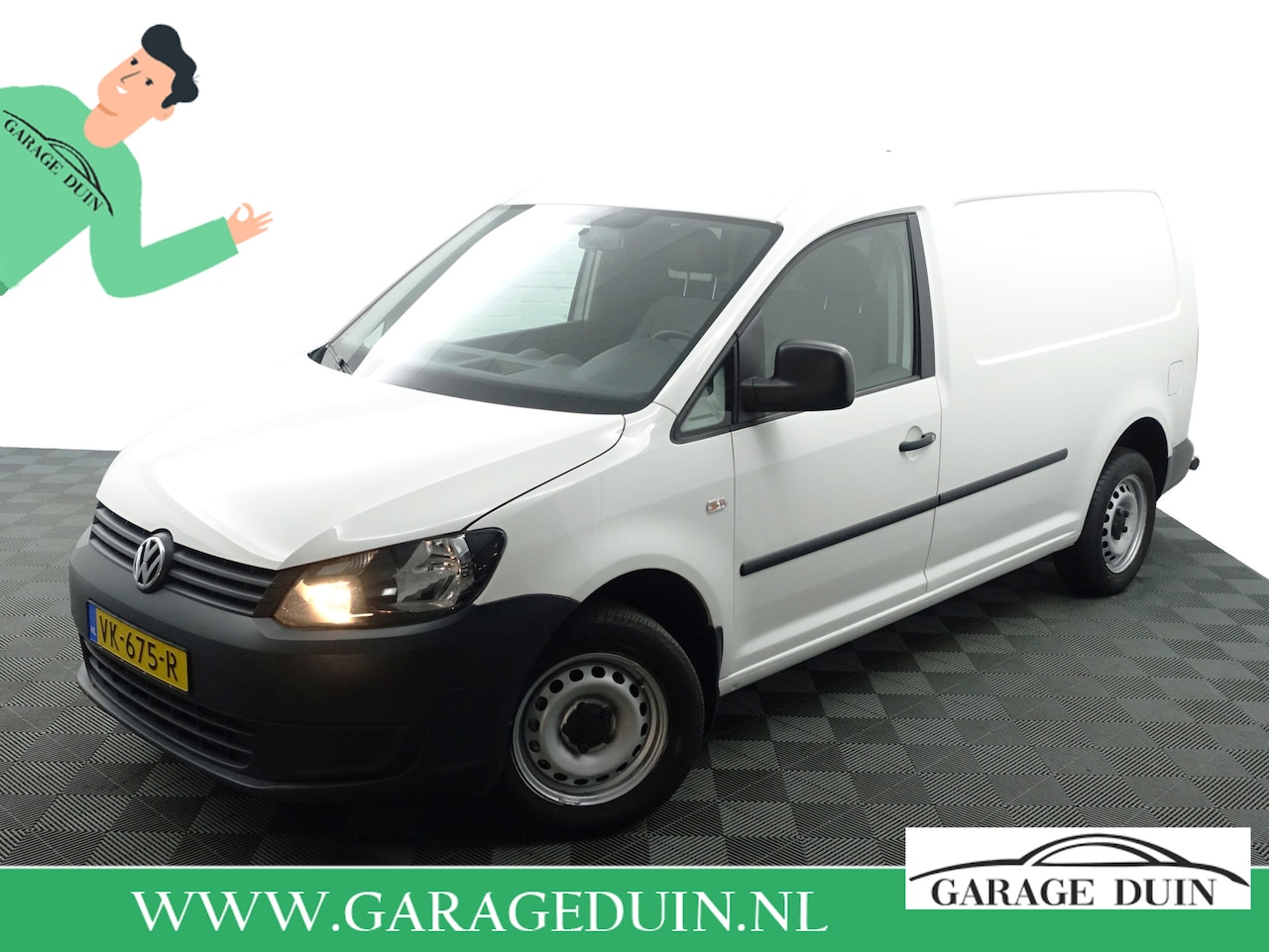 Volkswagen Caddy Maxi - 2.0 Ecofuel Comfortline- Benzine / Leder Interieur / Elek Pakket - AutoWereld.nl