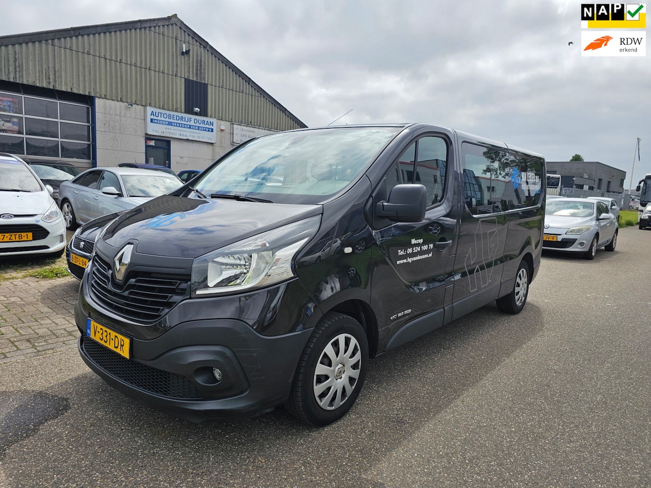 Renault Trafic - 1.6 dCi T29 L2H1 DC Luxe Energy Airco Bj:2016 - AutoWereld.nl