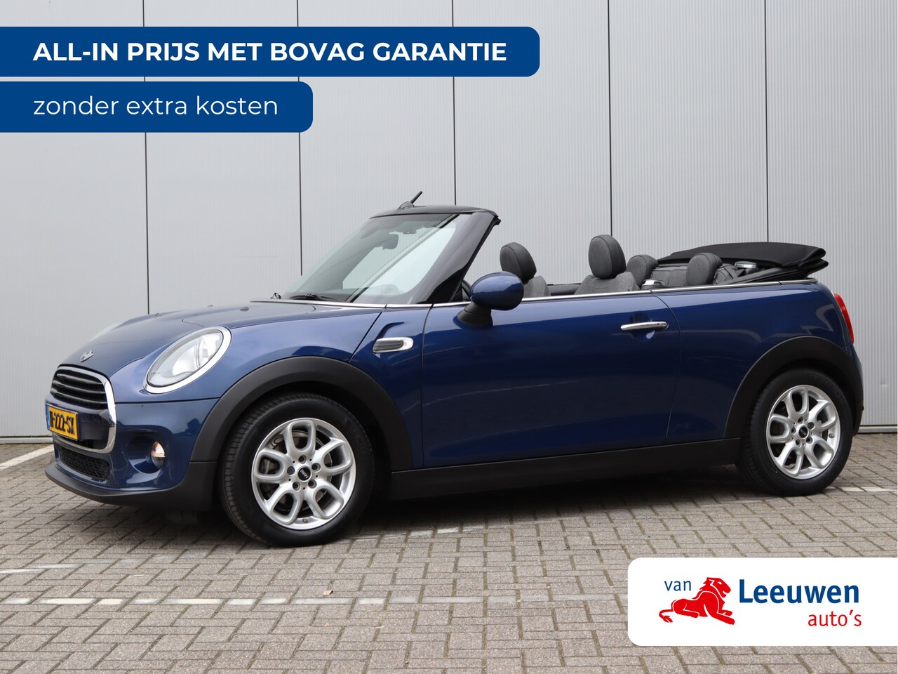 MINI Cabrio - Mini 1.5 Cooper Pepper Serious Business | Navigatie | Stoelverwarming | Parkeersensoren | - AutoWereld.nl