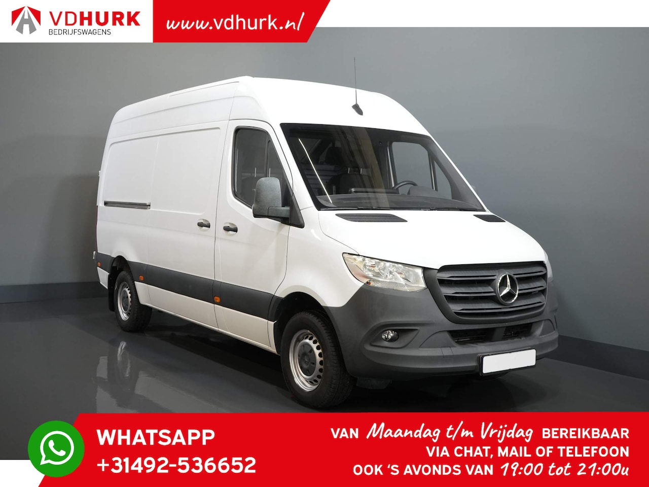 Mercedes-Benz Sprinter - 314 2.2 CDI Euro 6 RWD L2H2 Cruise/ Airco/ Trekhaak - AutoWereld.nl